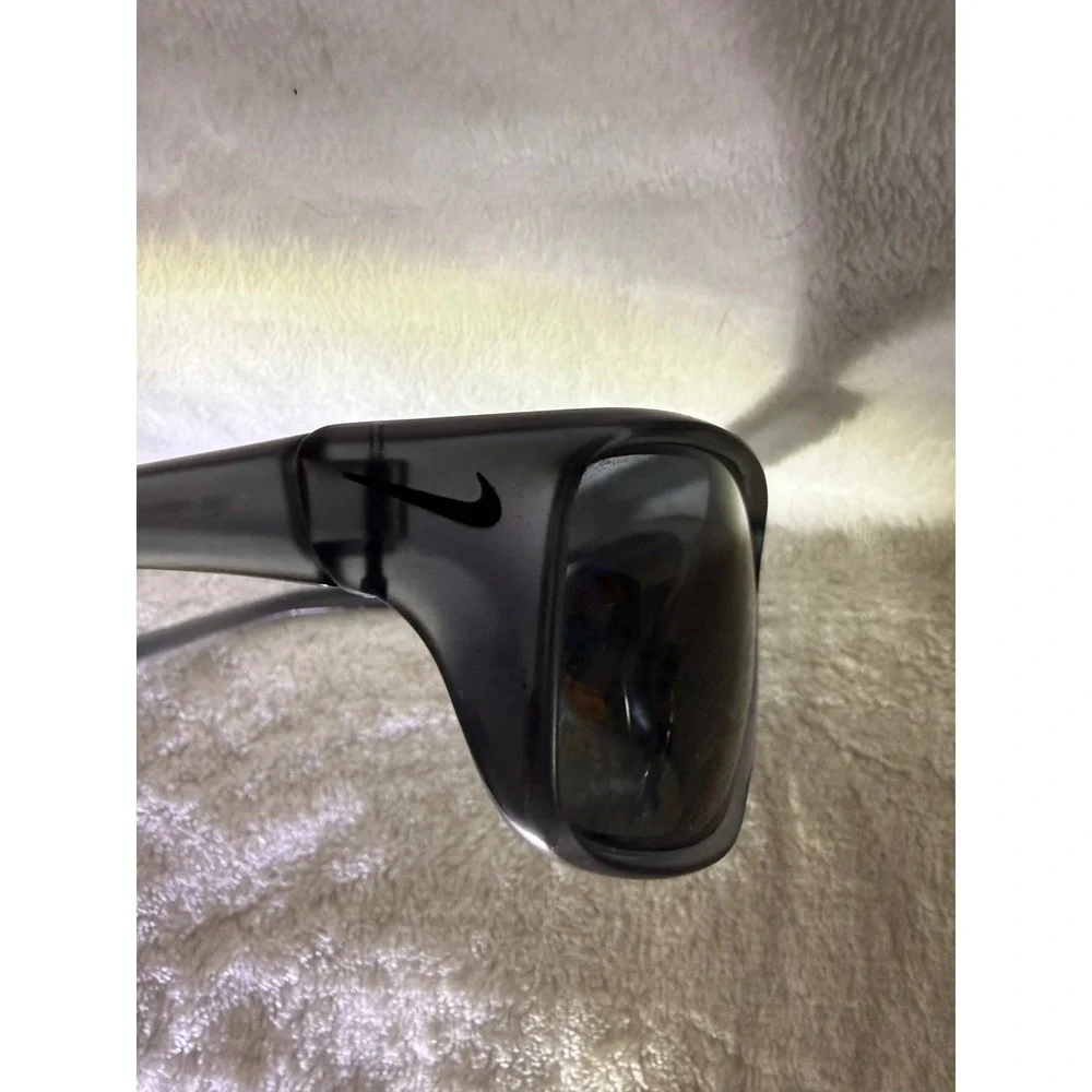 Nike Sunglasses Mens OS Black Excellent Adrenaline EV0605 060 Sport Wrap Italy